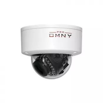 Проектная IP камера OMNY M14E 2812 купольная OMNY PRO серии Мира. 4Мп/25кс, H.265, управл. IR, моториз.объектив 2.8-12мм, PoE/12В, EasyMic